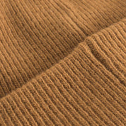 Wood Wood Mandre Ribbed Beanie Camel