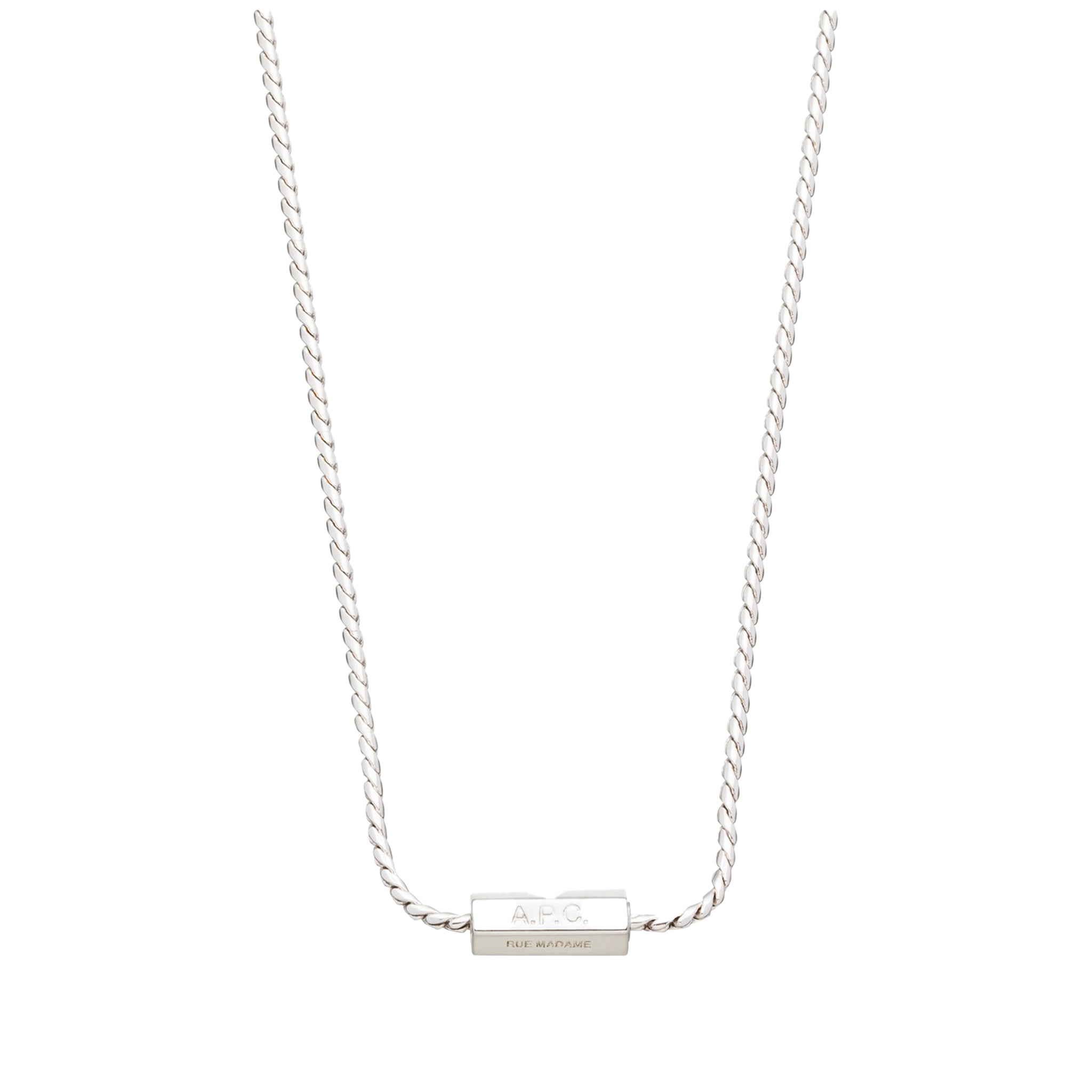 A.P.C. Angle necklace Silver
