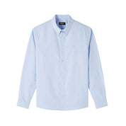 A.P.C. Greg logo shirt fs Light Blue