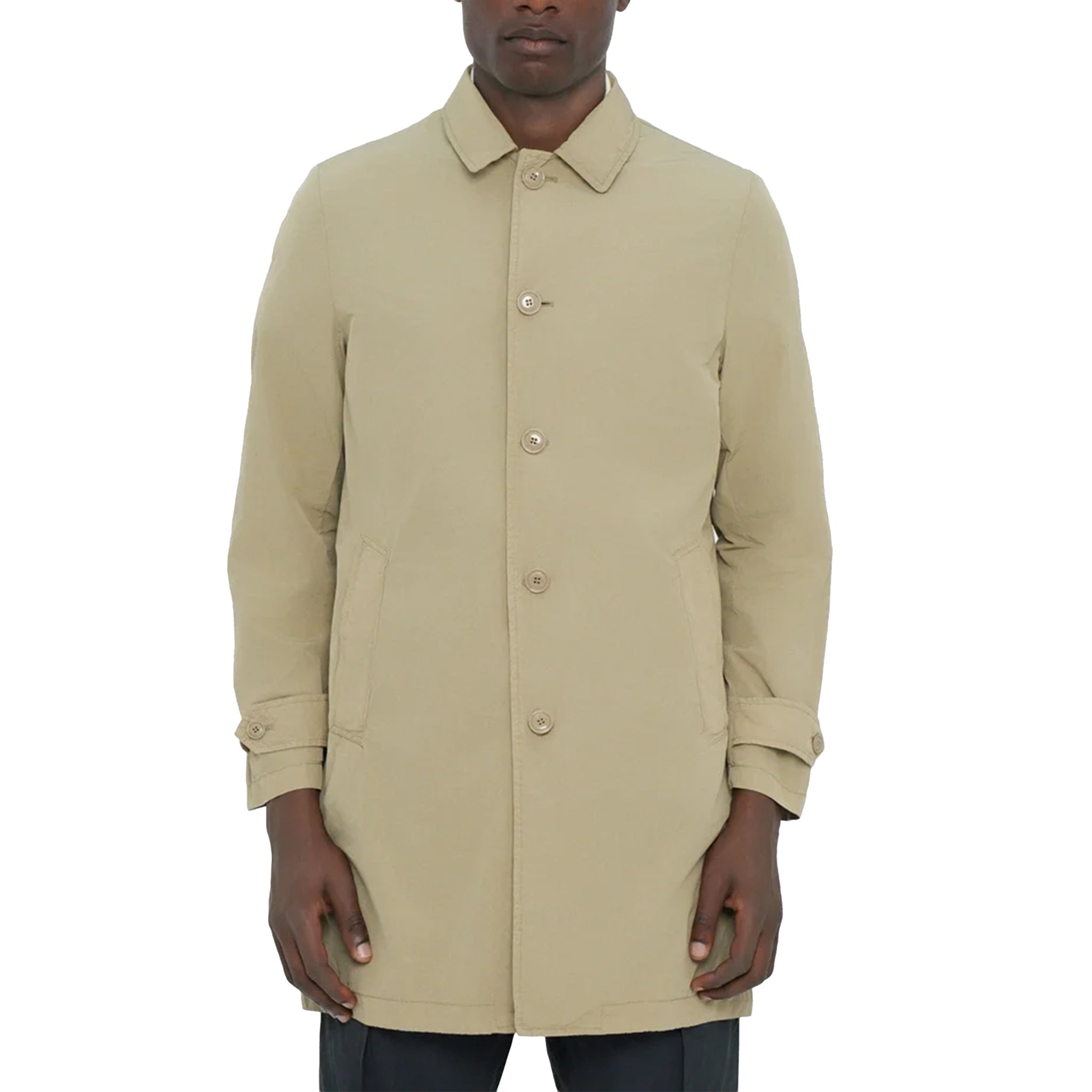 Aspesi Impermeabile lemon Beige