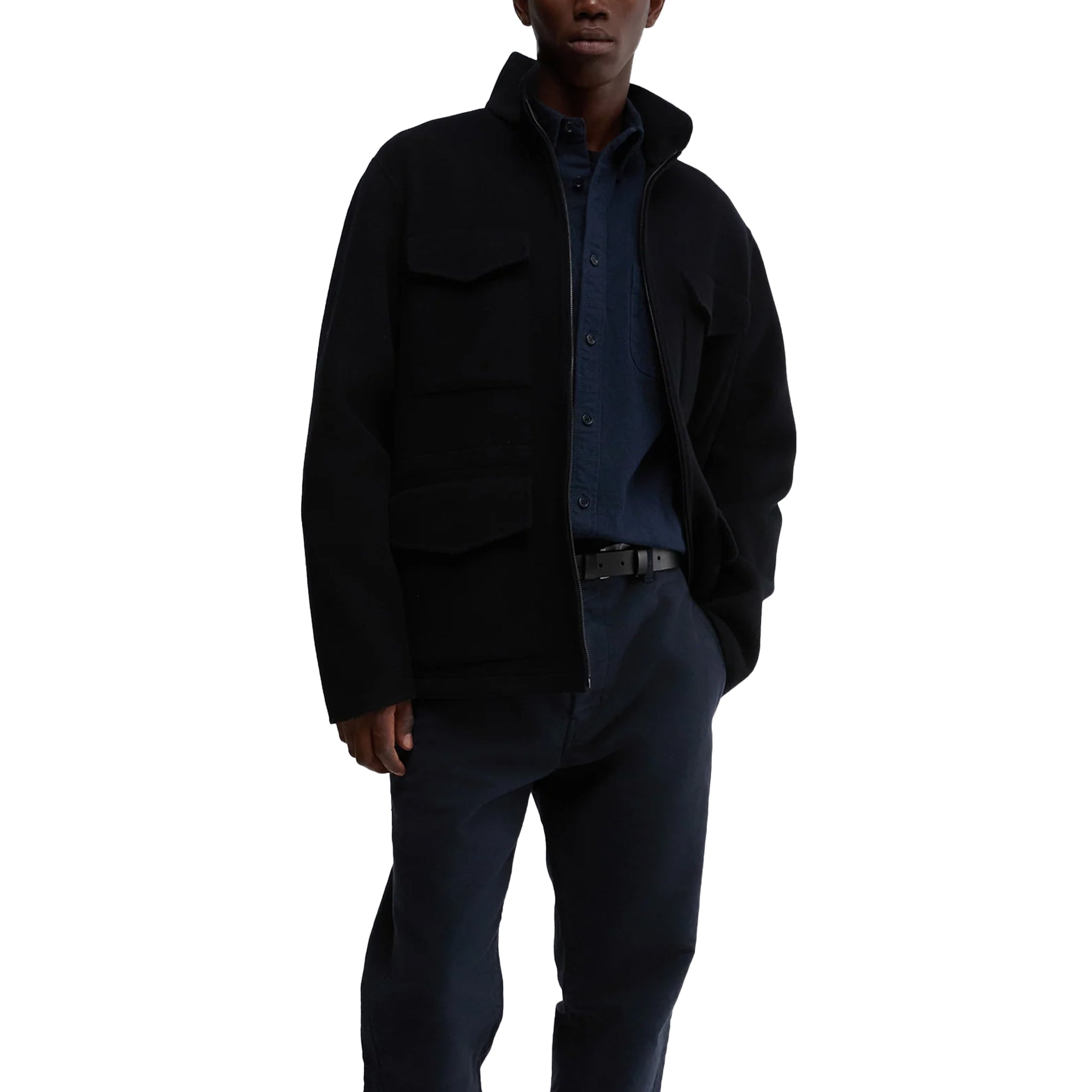 Aspesi Camicia drops Navy