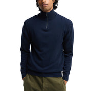 Aspesi High-necked jumper Navy
