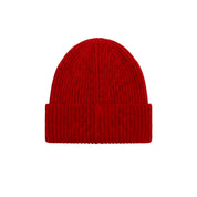 Bram's fruit Distressed label beanie Red