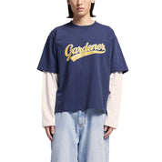 Bram's fruit Double layer t-shirt Blue