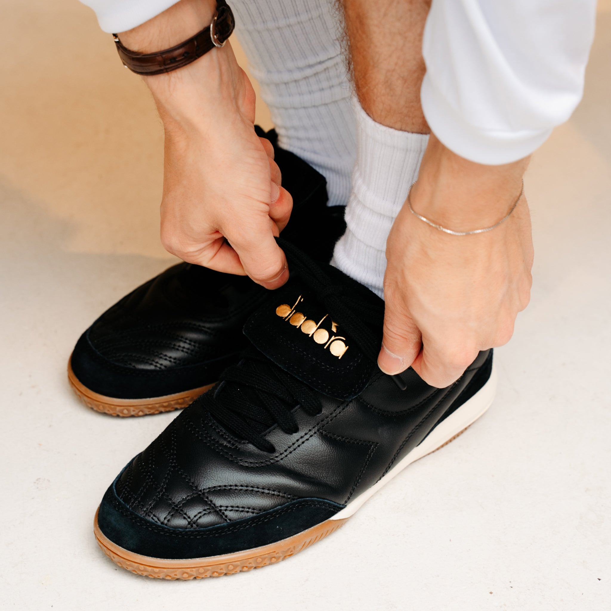 Diadora Gold indoor Black