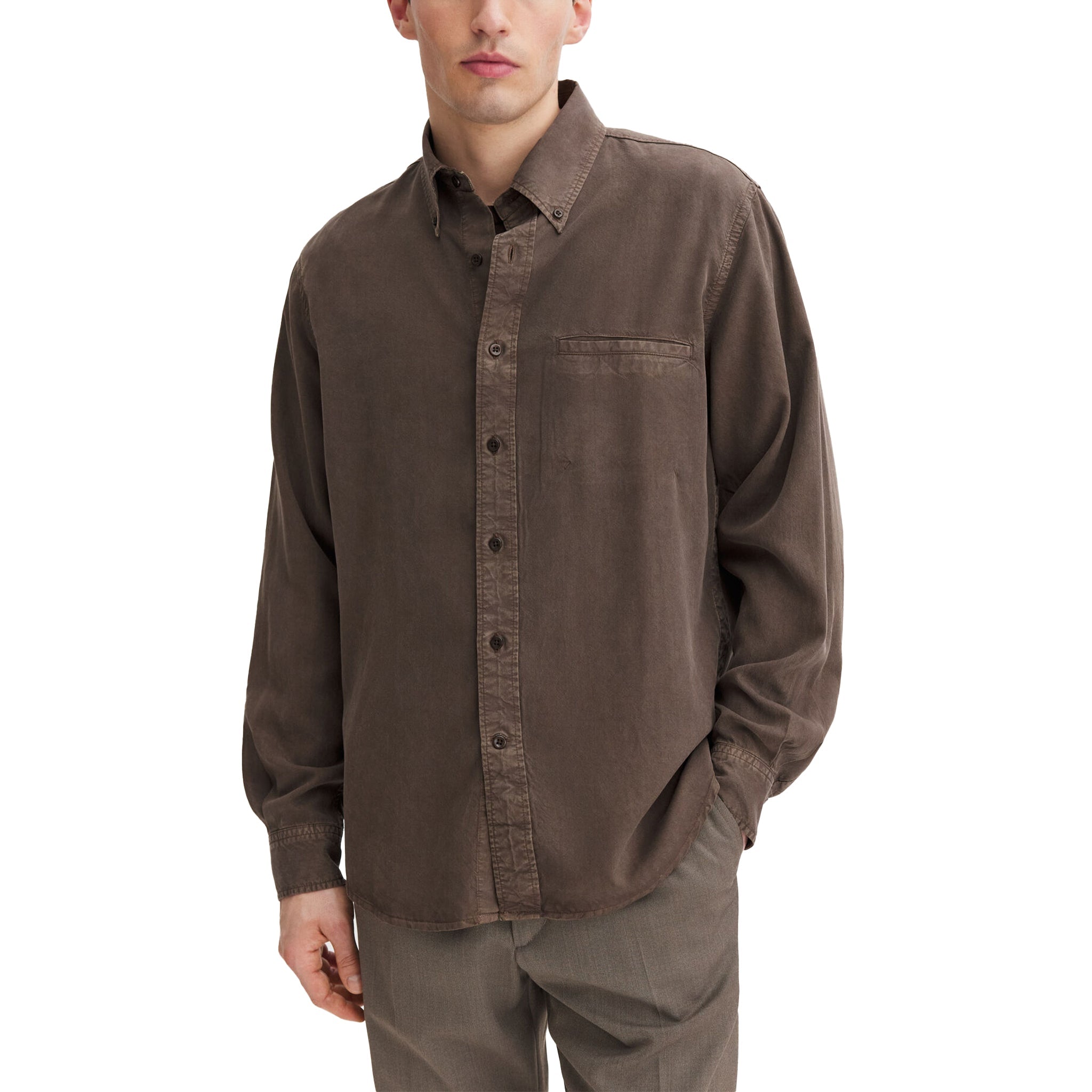 Filippa K Zack shirt Brown