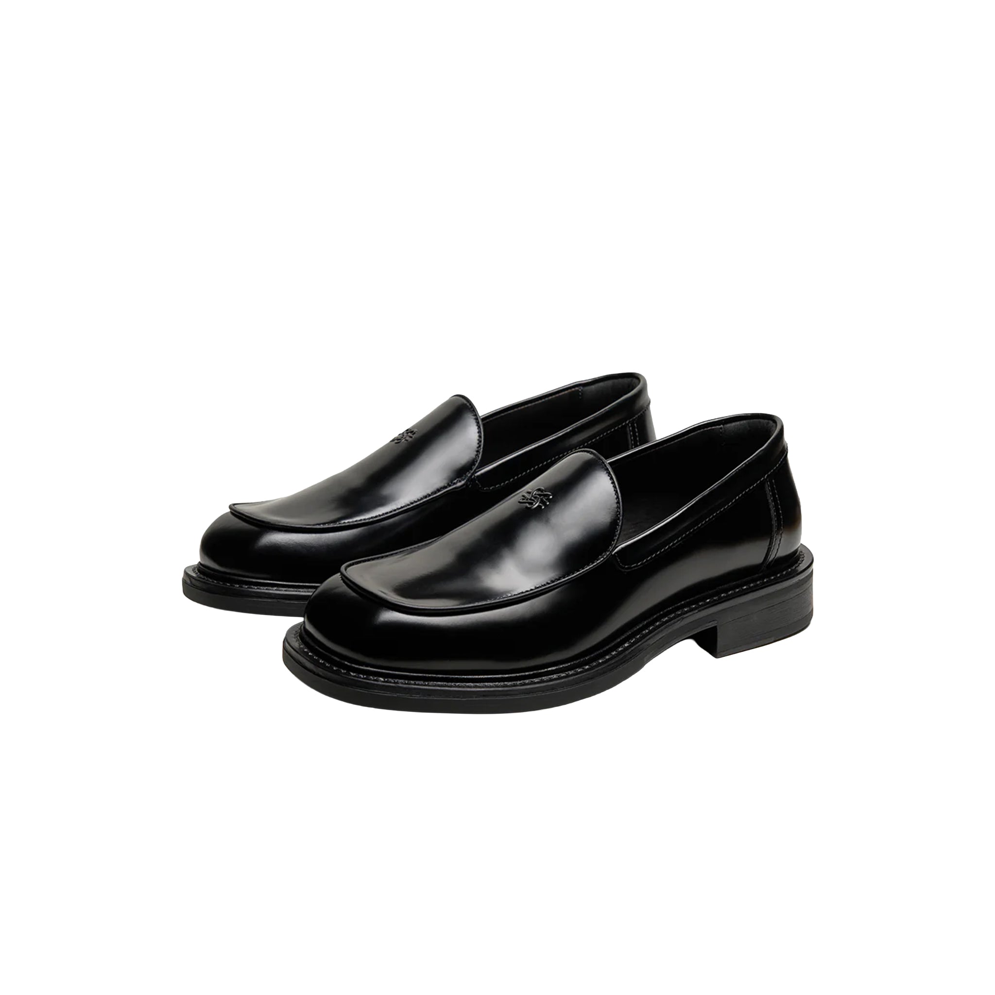 Filling pieces Square loafer polido Black