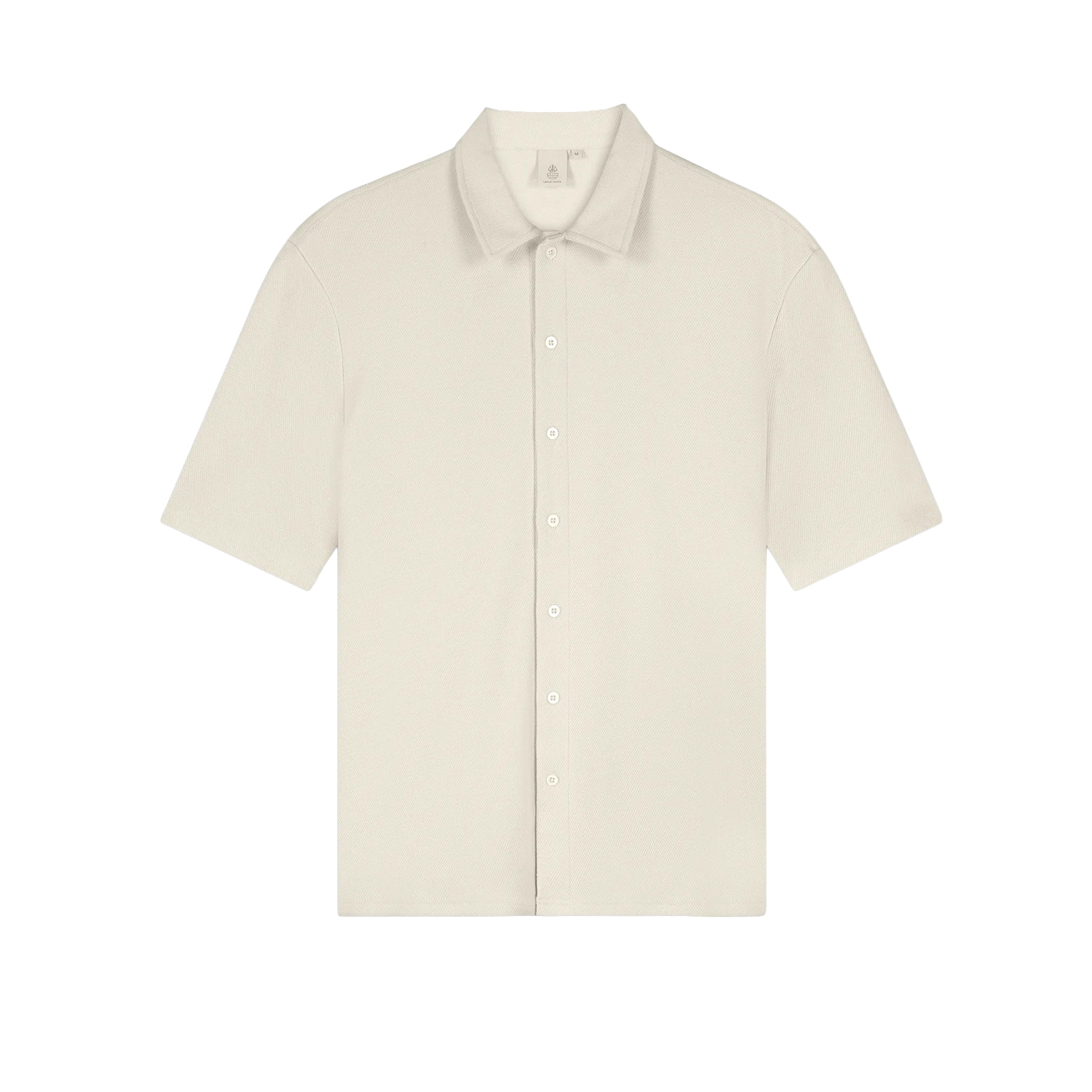 Law Of The Sea Bermuda structured shirt Milk