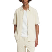 Law Of The Sea Bermuda structured shirt Milk