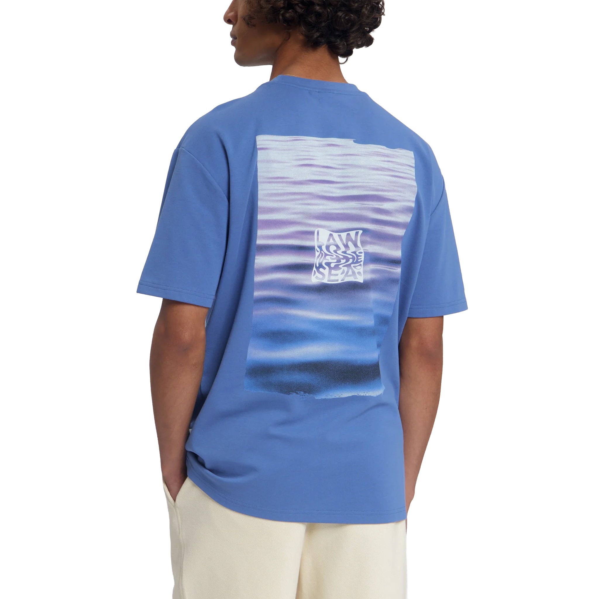 Law Of The Sea Gulf stream t-shirt Mid Blue