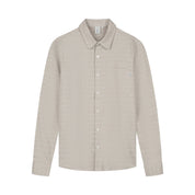 Law Of The Sea Lorcan structured shirt Grey