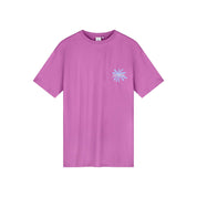 Law Of The Sea Petals artwork tee Purple