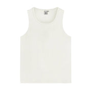 Law Of The Sea Loop ribbed tanktop Milk
