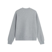 Maison Kitsuné Handwriting comfort sweatshirt Grey Mel
