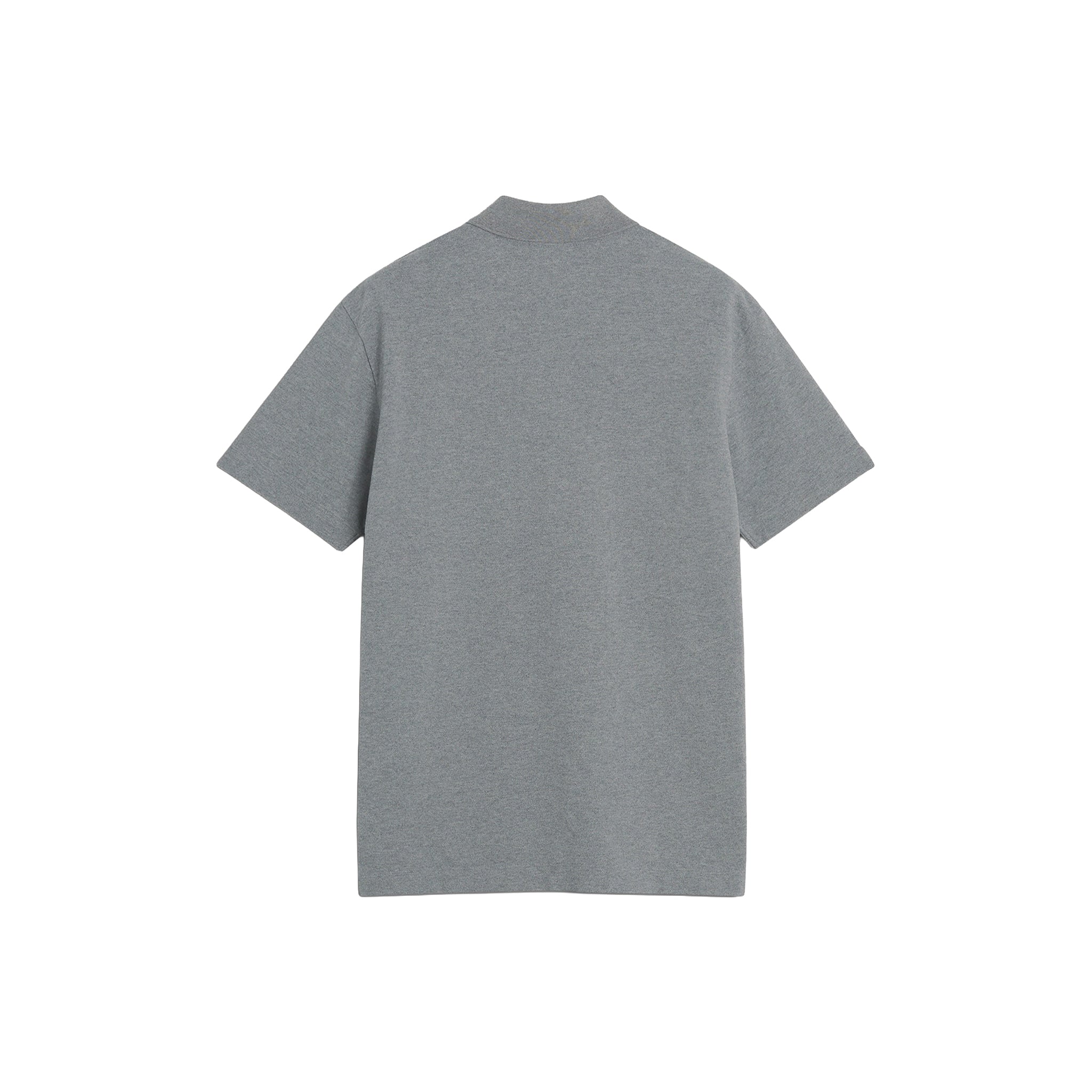 Maison Kitsuné Fox head comfort polo Grey Mel