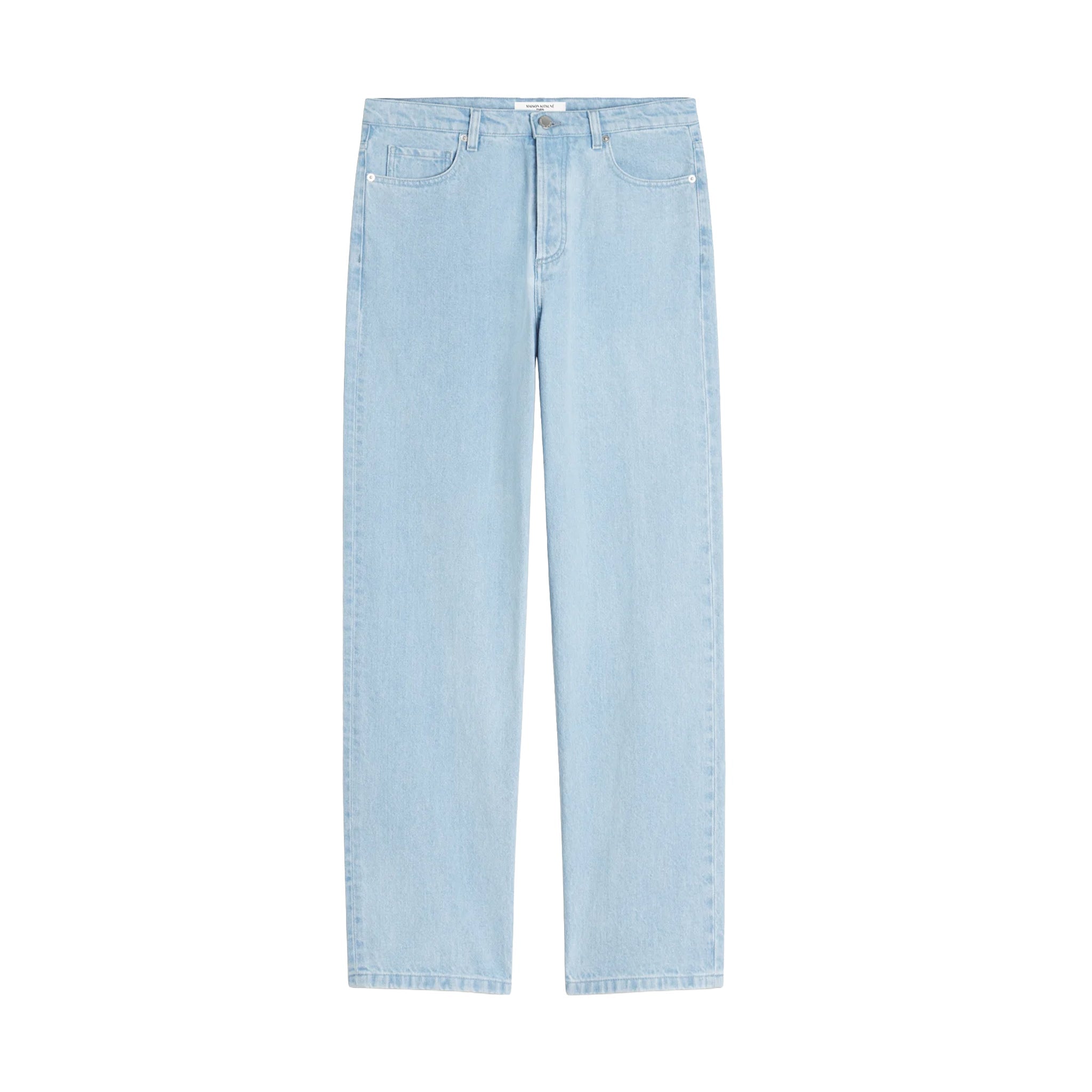 Maison Kitsuné Wide jeans Light Indigo