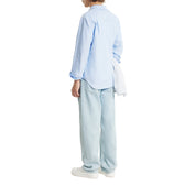 Maison Kitsuné Wide jeans Light Indigo
