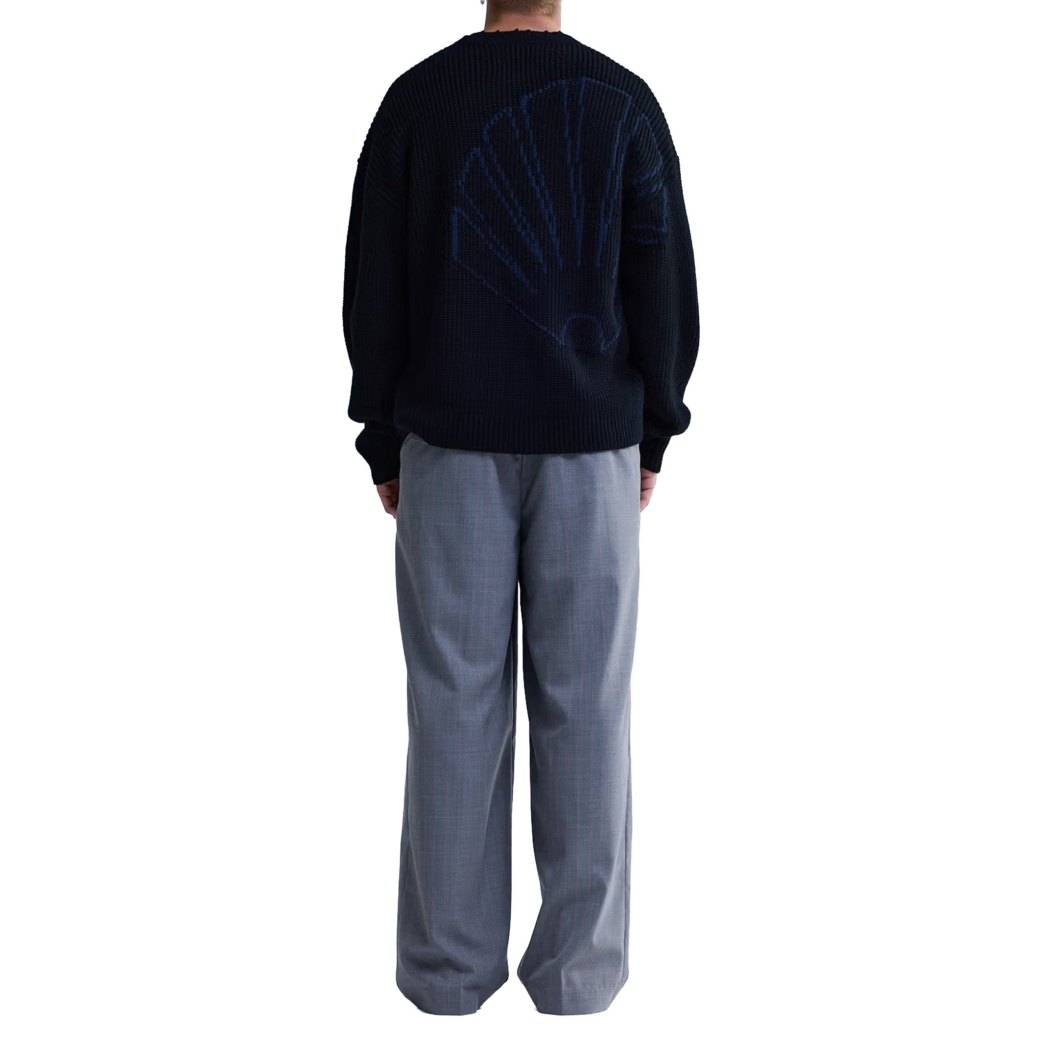 New Amsterdam Surf Association Big logo crewneck Black