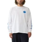 New Amsterdam Surf Association Logo longsleeve White / Blue