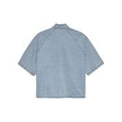 New Amsterdam Surf Association Lyocell short sleeves shirt Light Blue