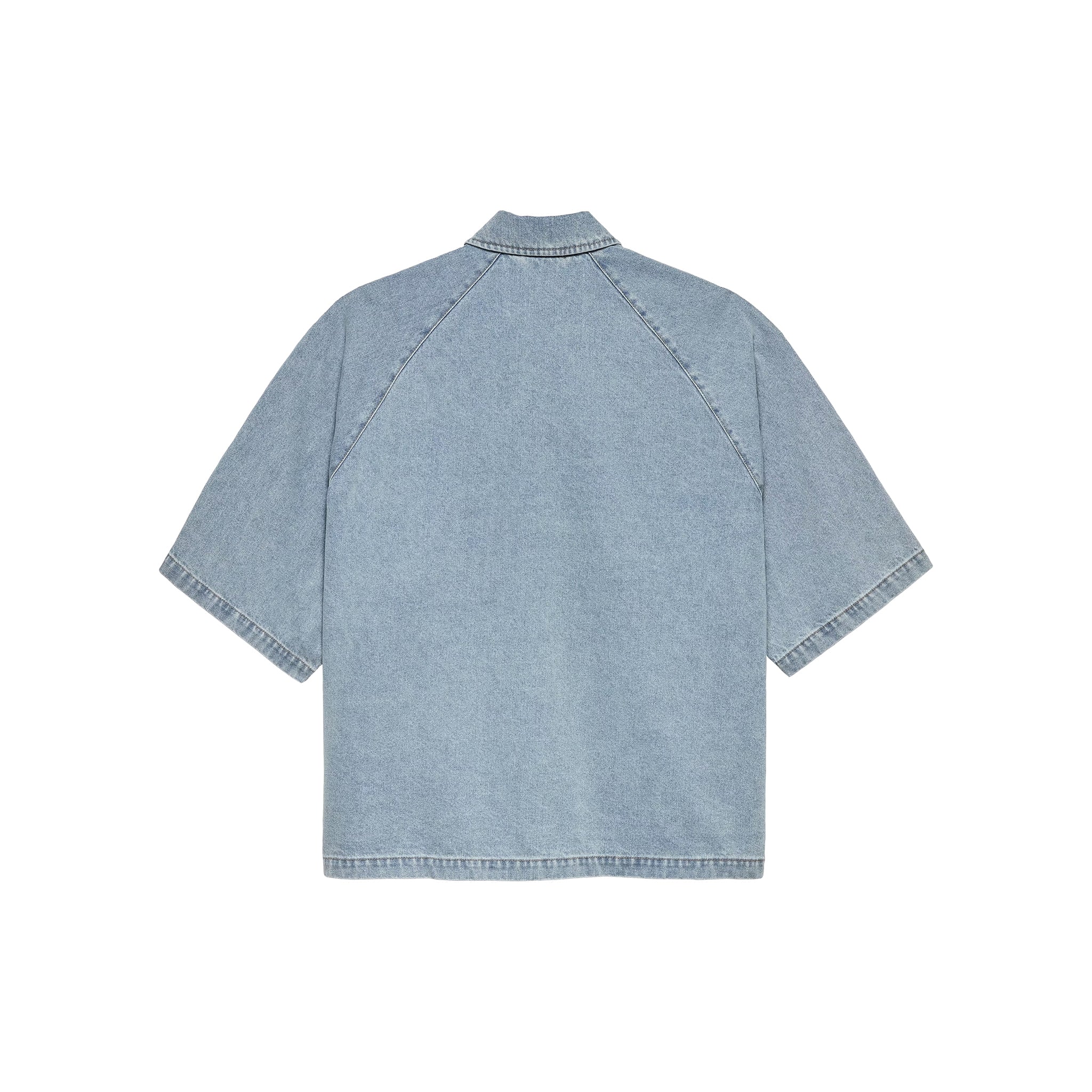 New Amsterdam Surf Association Lyocell short sleeves shirt Light Blue
