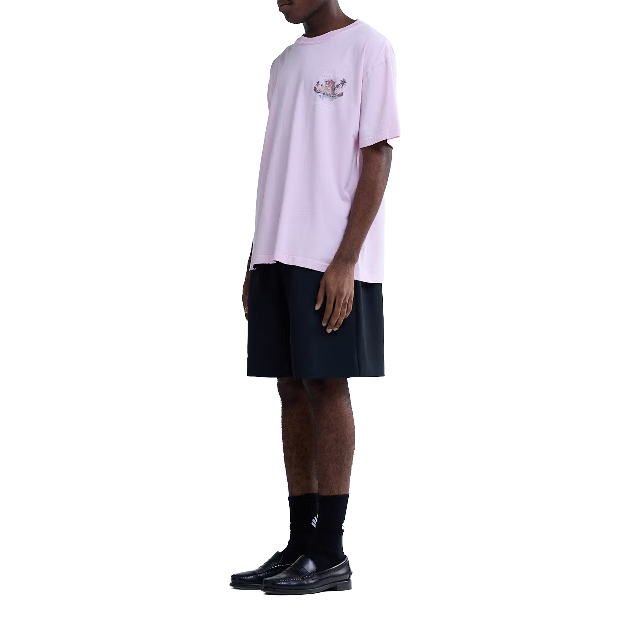 New Amsterdam Surf Association Tropical tee Pink