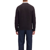NN.07 Gustav ls zip Dark Brown