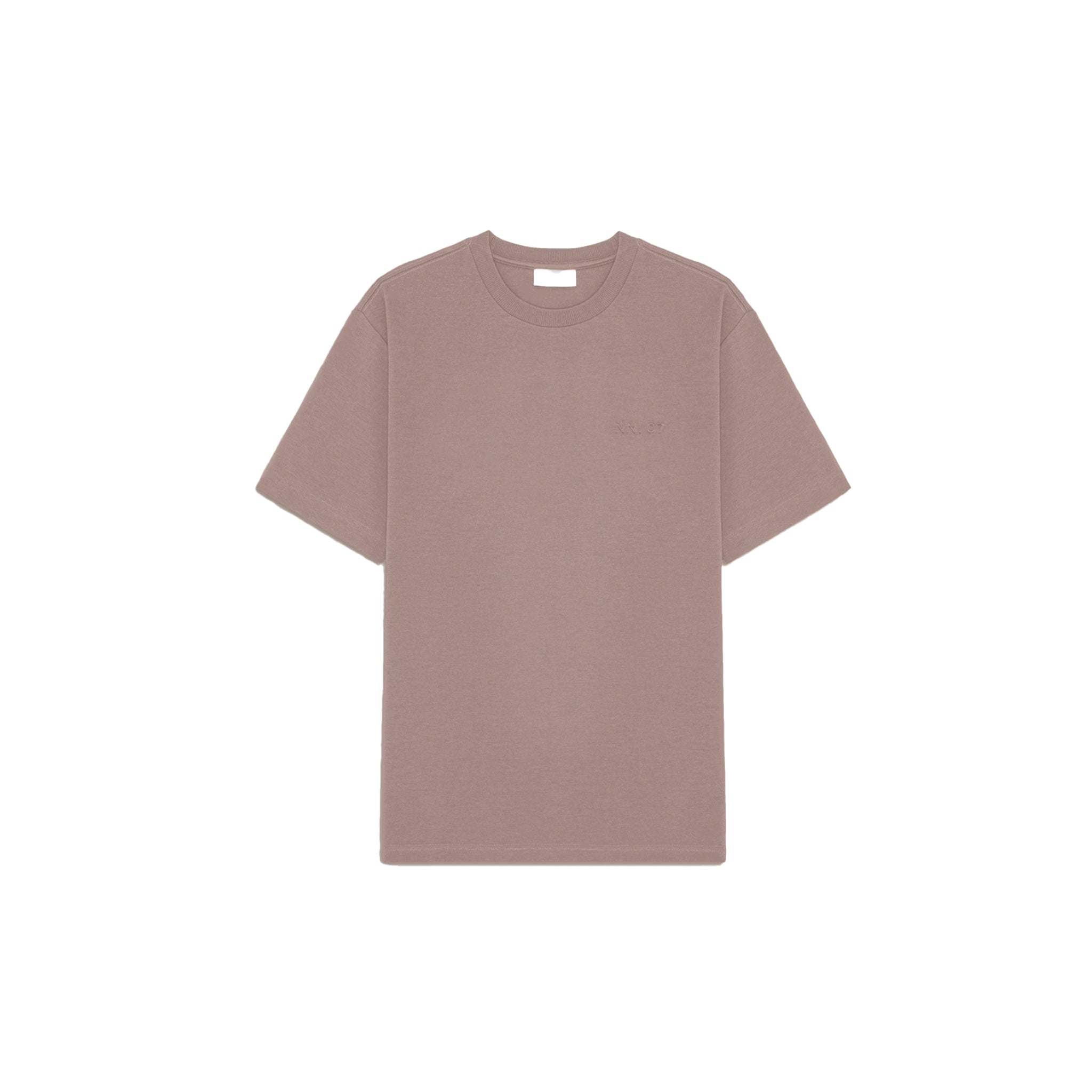 NN.07 Nat ss logo tee 3457 Clay