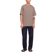 NN.07 Nat ss logo tee 3457 Clay