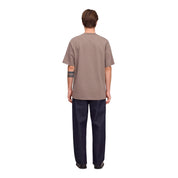 NN.07 Nat ss logo tee 3457 Clay