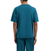 OLAF Monogram boxy tee Ocean