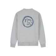 OLAF Lasso face crewneck Heather Grey