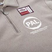 PAL Sporting Goods Pre Game half zip Clay