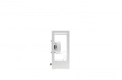 Transparent Small Speaker White