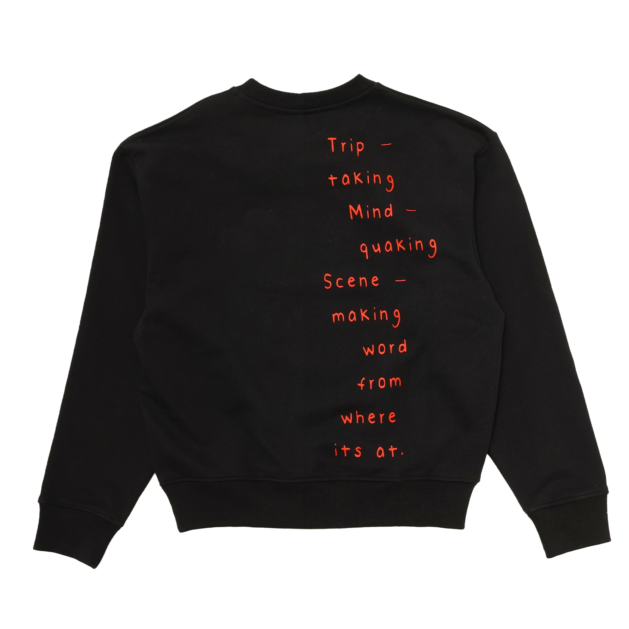 Sabbatical Trip taking crewneck Black