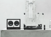 Transparent Turntable Black