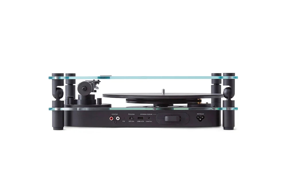 Transparent Turntable Black
