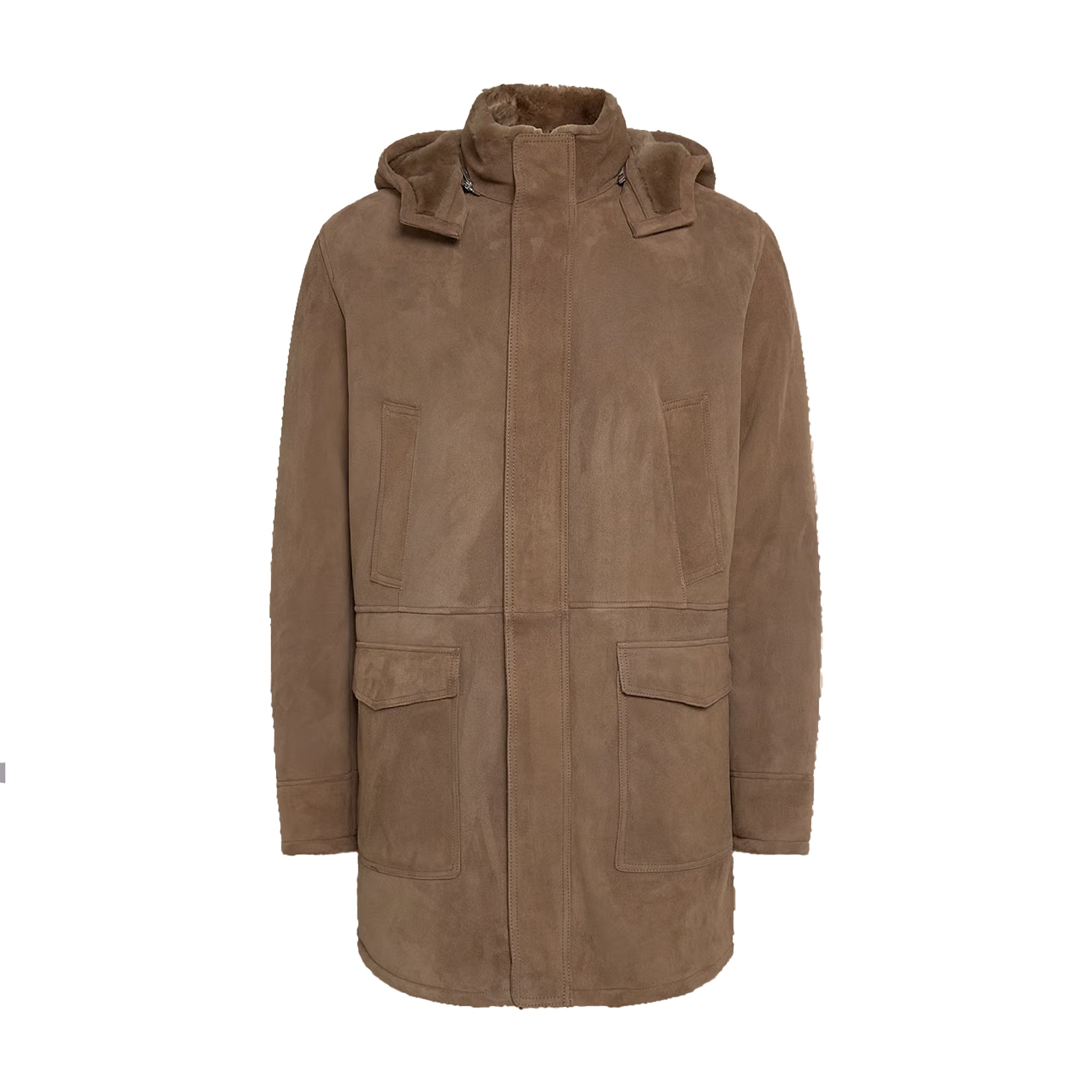 Arma Levy merino suede Brown Suede
