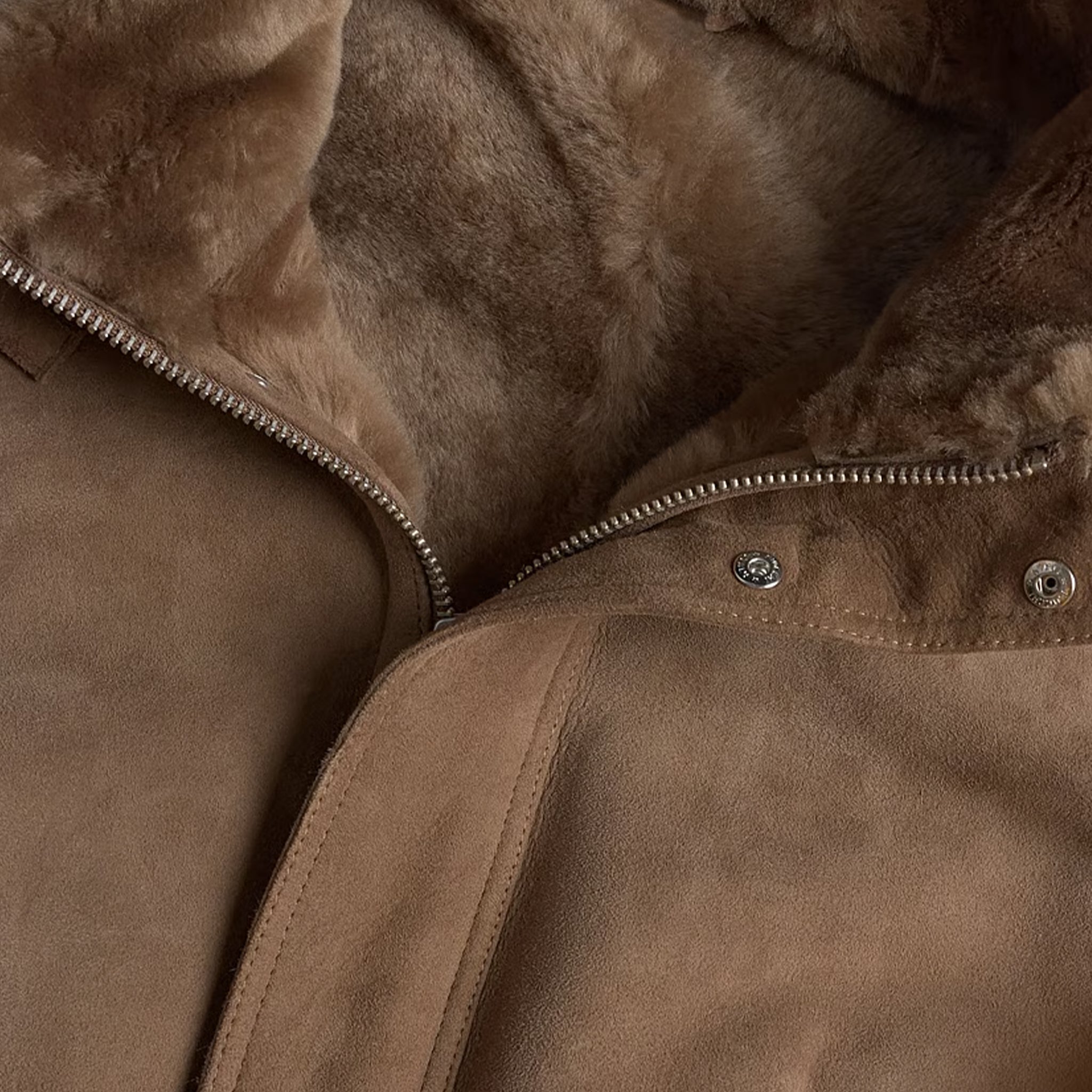 Arma Levy merino suede Brown Suede