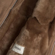Arma Levy merino suede Brown Suede