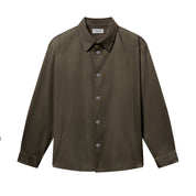 FRAME Micro cord shirt Brown