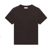 FRAME S/s light Cotton tee Dark Brown