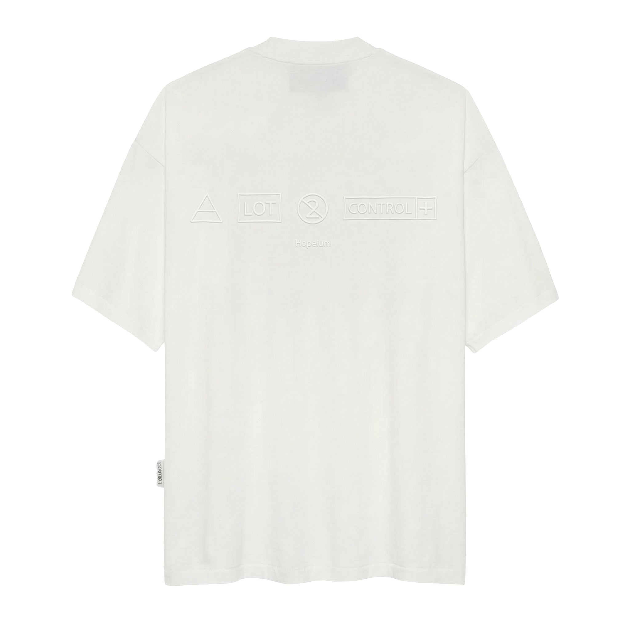 Hopeium A lot 2 control tee s/s White