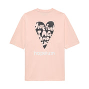 Hopeium Fucking amazing tee s/s Pink