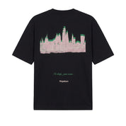 Hopeium No sleep just noise s/s tee Black