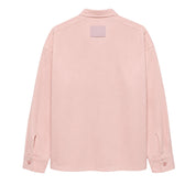 Hopeium Denim twill shirt Pink
