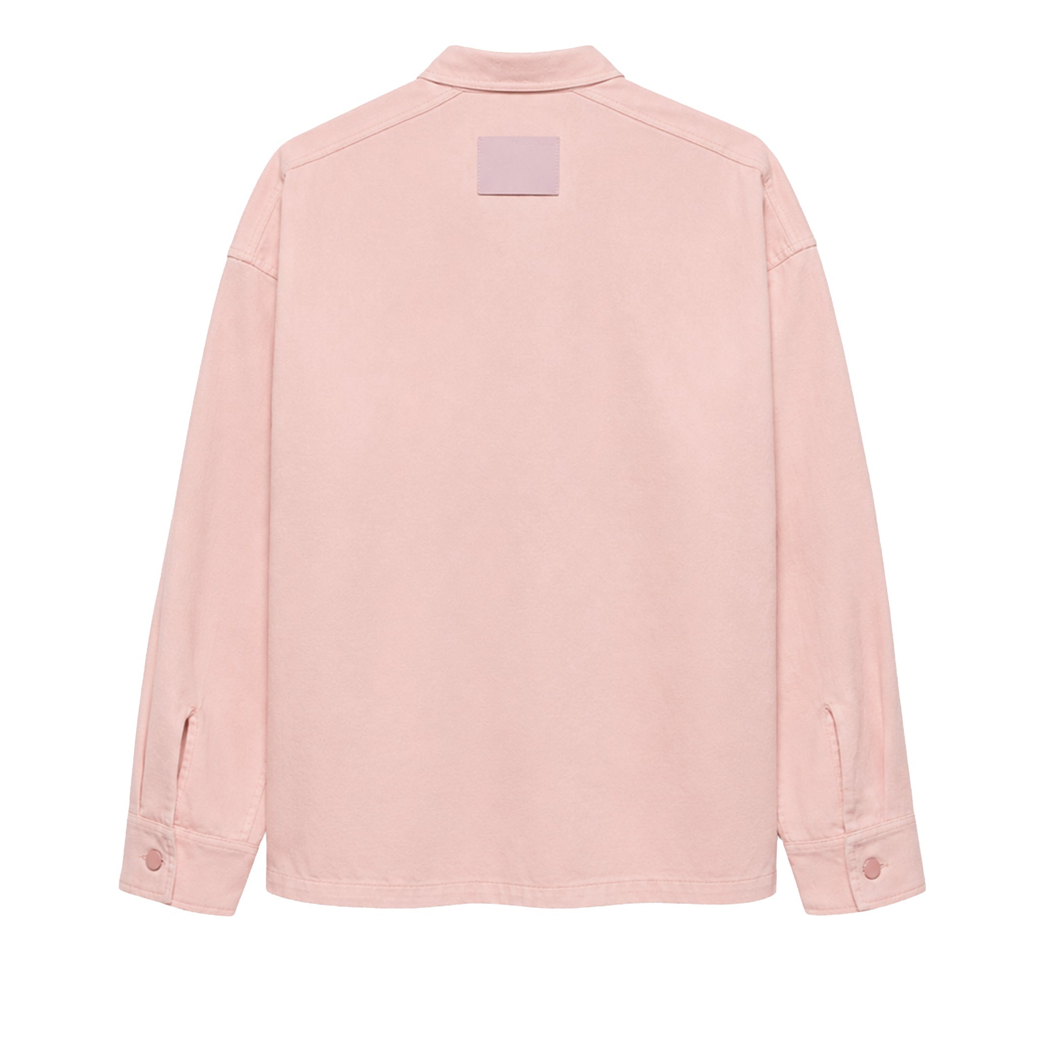 Hopeium Denim twill shirt Pink
