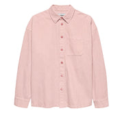 Hopeium Denim twill shirt Pink