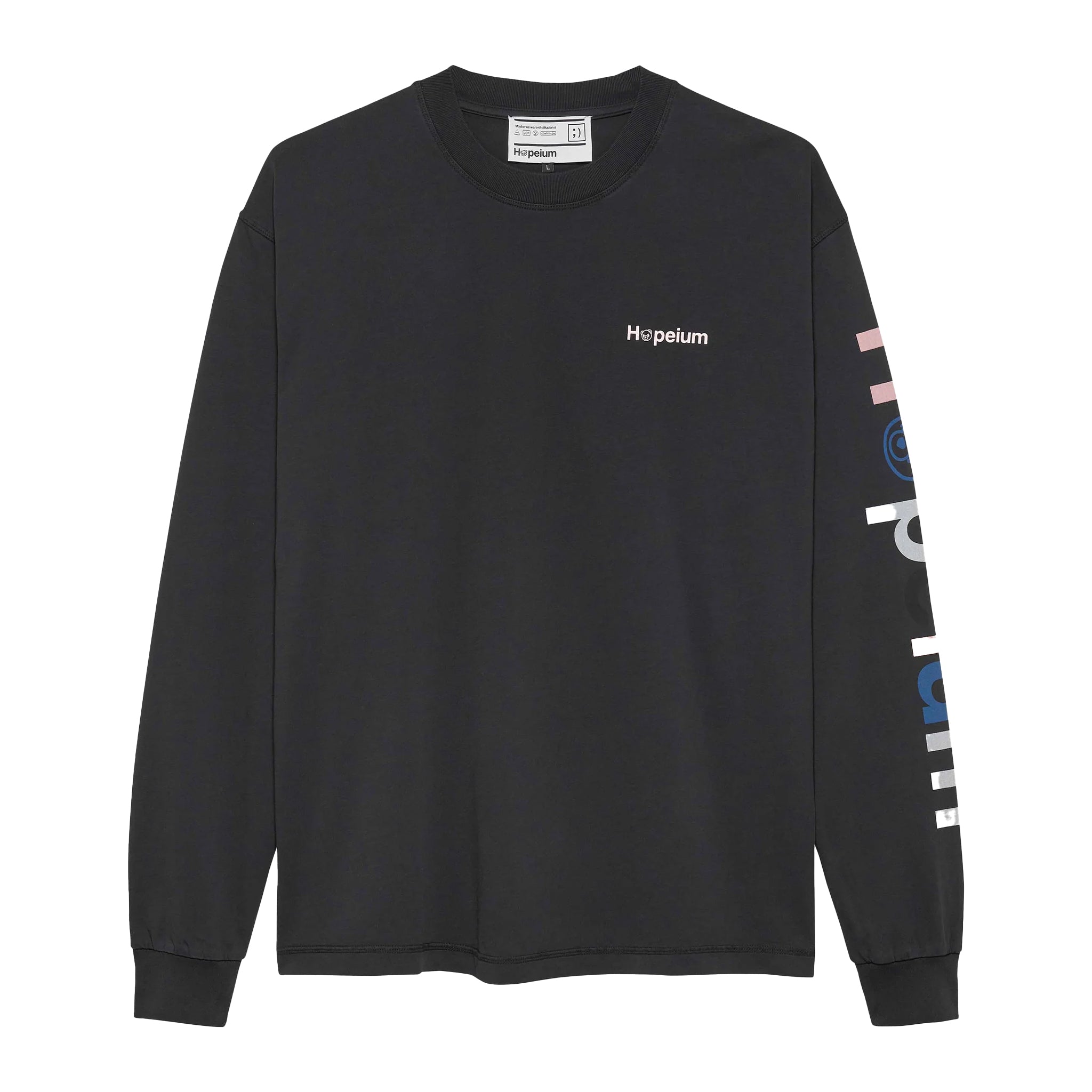 Hopeium Protect your peace tee l/s Black