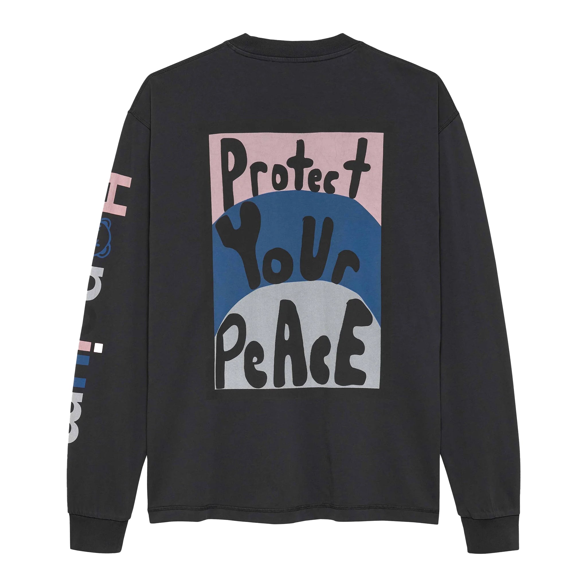 Hopeium Protect your peace tee l/s Black